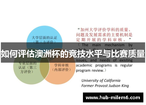 如何评估澳洲杯的竞技水平与比赛质量